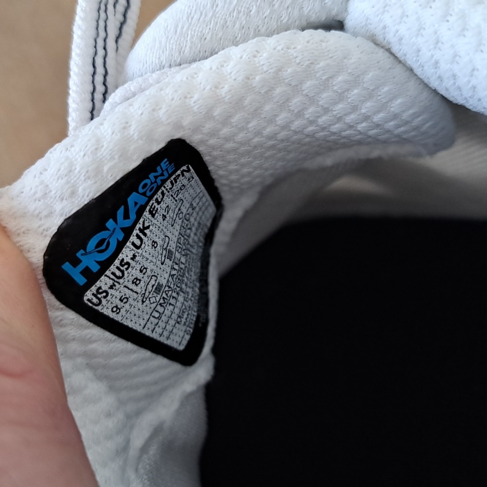 Hoka Mafate Speed 2 - Color: White/Silver - Size: Unisex - M: 8.5, W: 9.5 - Picture 9 of 9